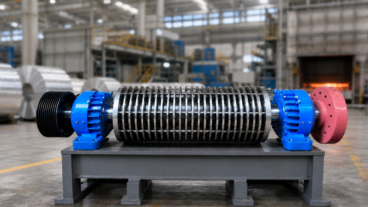 BJD Crushers manufactures a new Crusher Rotor Assembly to ensure that the Hammermill Crusher supplied 35 Years Ago Continues to Deliver Optimum Productivity